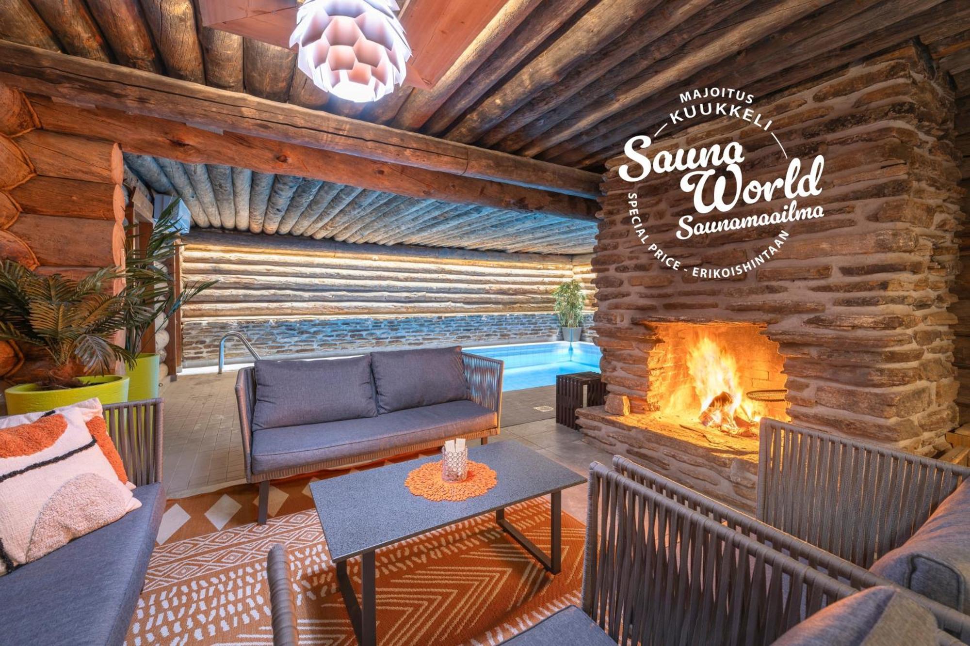 סאריסלקה Kuukkeli Apartments Pikku-Hirvas Ja Porotokka מראה חיצוני תמונה